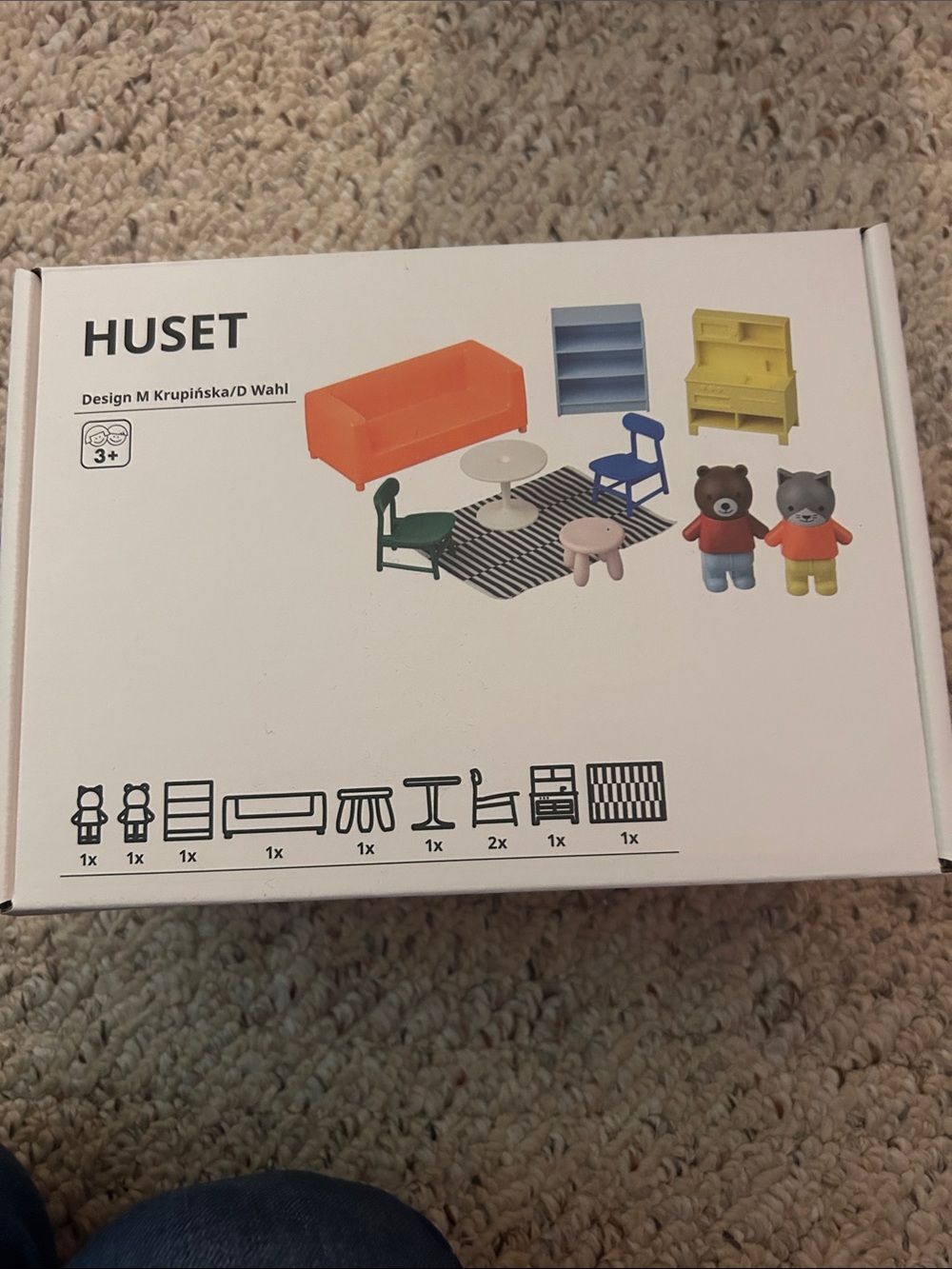 IKEA HUSET Dollhouse Furniture Set